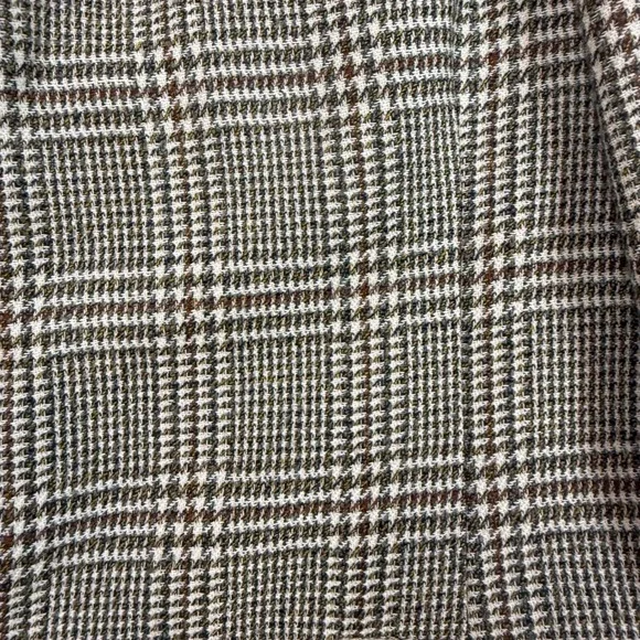 Vintage Wool Plaid Riding Blazer - Men's 42 Sport Coat‎ Made in Canada